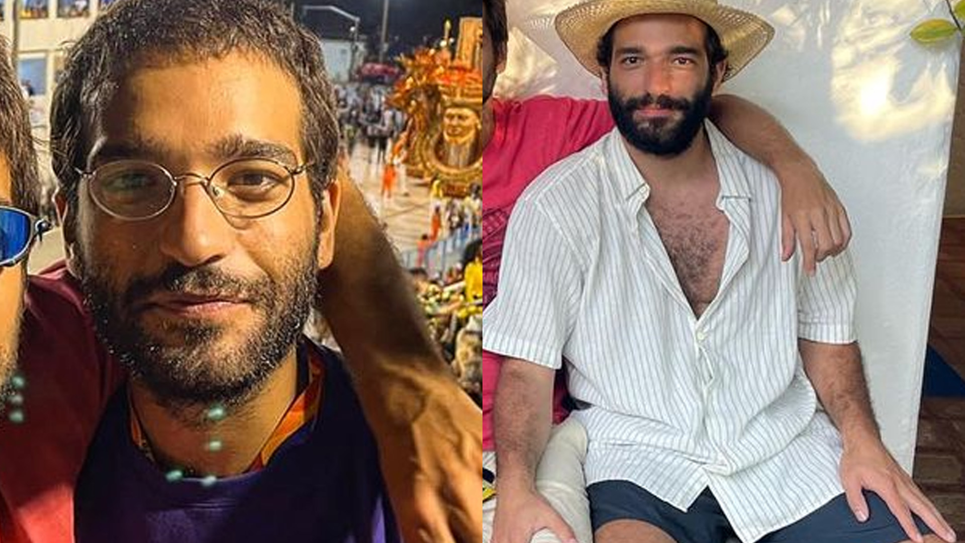 Humberto Carrão posa agarrado com produtor e gera burburinho: “Meu amor”