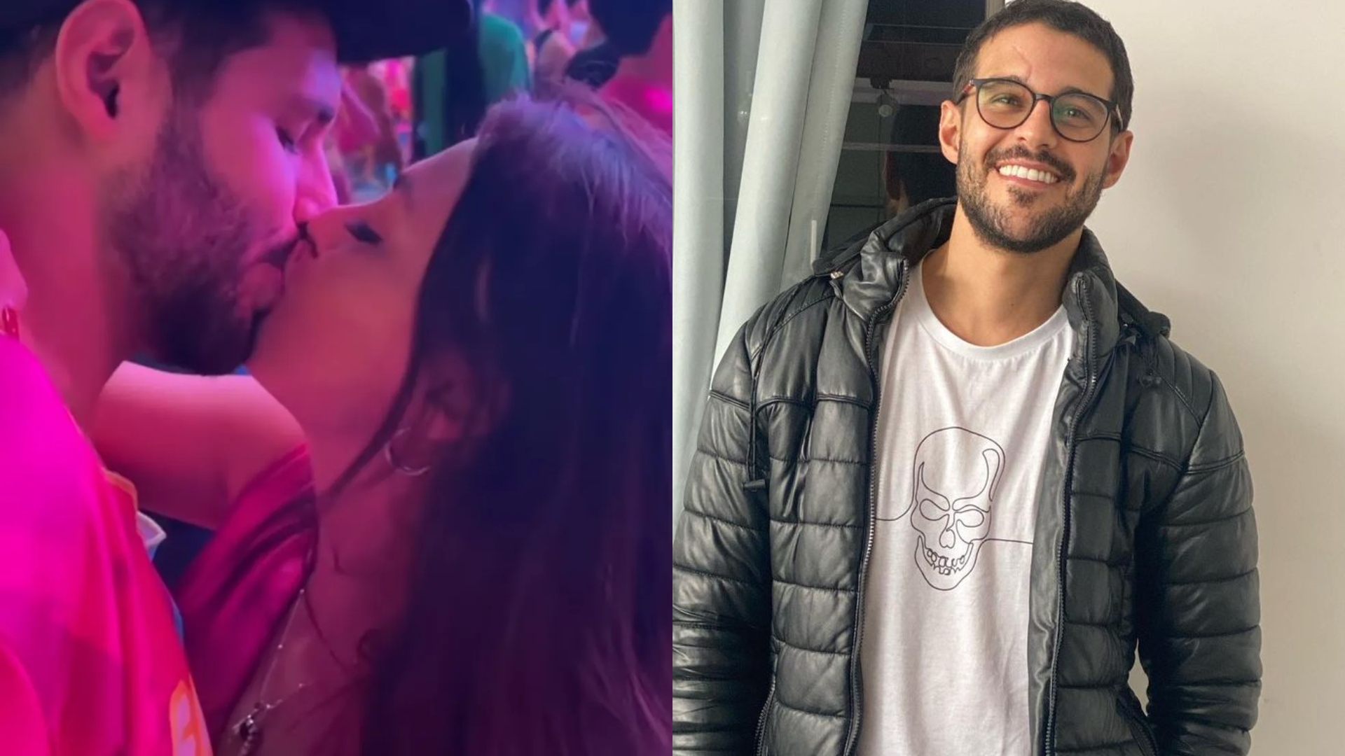 Após beijar Rodrigo Mussi na Farofa da Gkay, humorista conta que tinha medo de levar um fora: “Confiança”