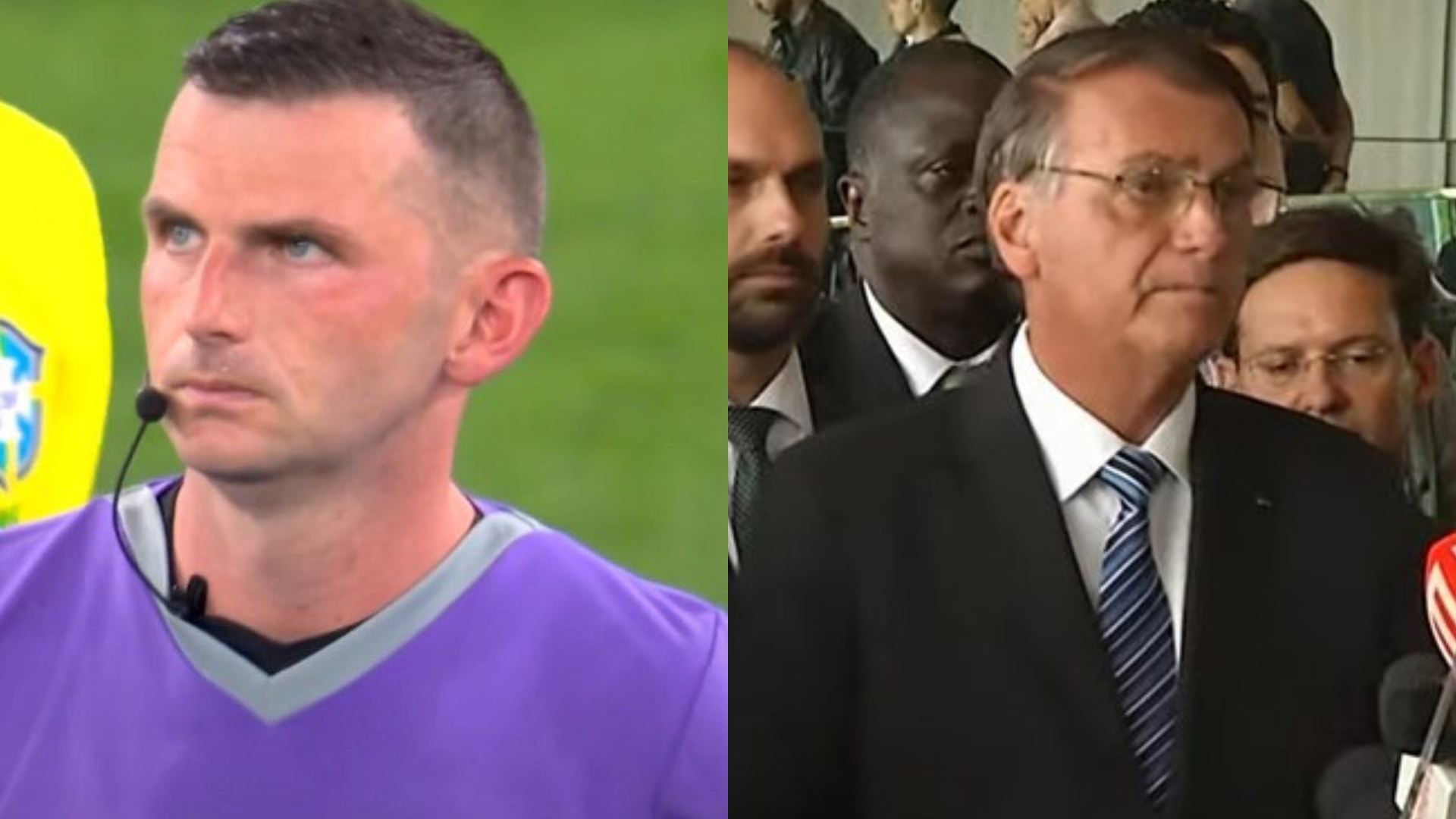 Árbitro de Brasil e Croácia é comparado a Bolsonaro e web justifica eliminação da Copa: “Se vingou”