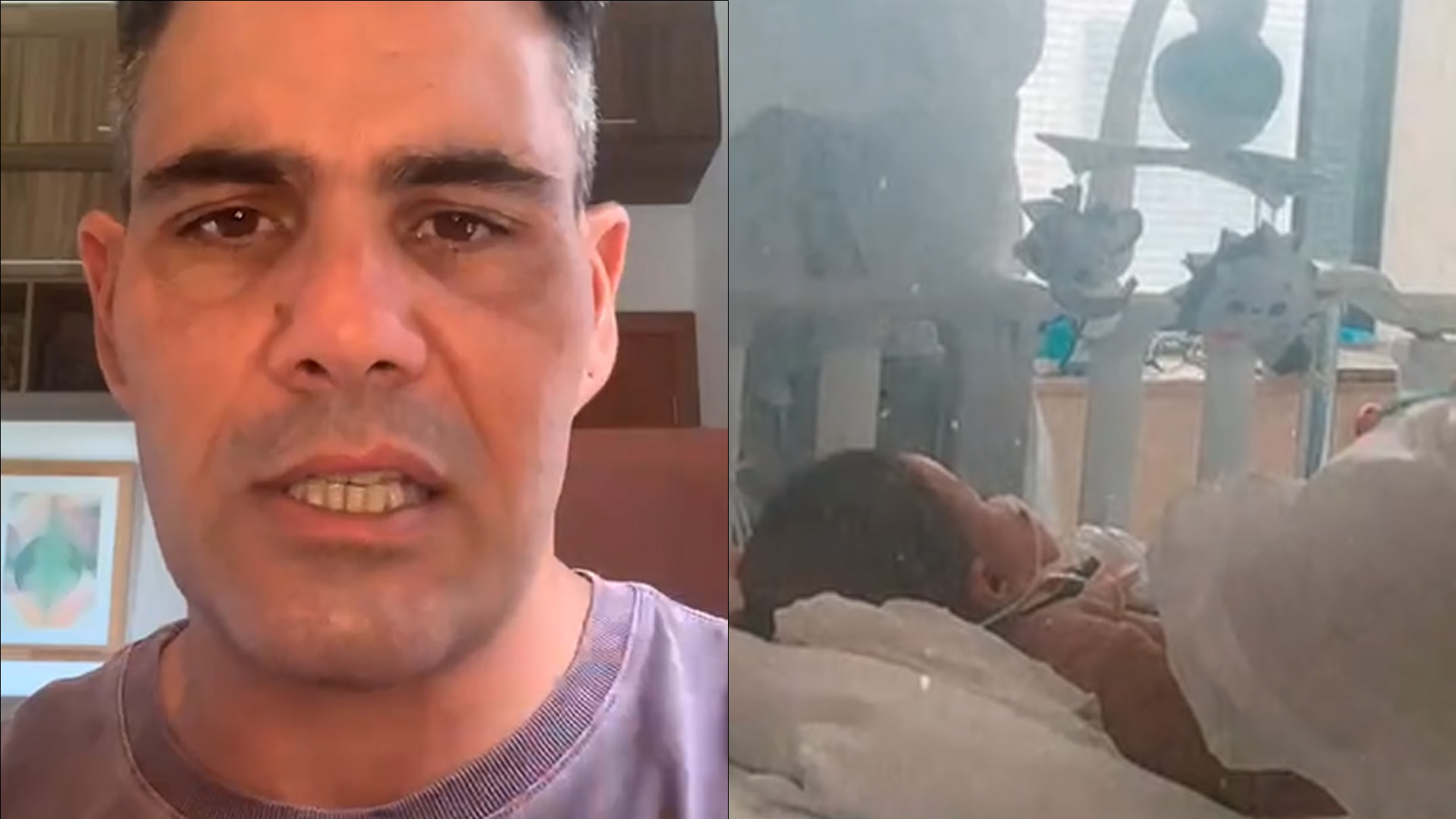 Juliano Cazarré atualiza quadro da filha após nova cirurgia decisiva: “Deu certo”