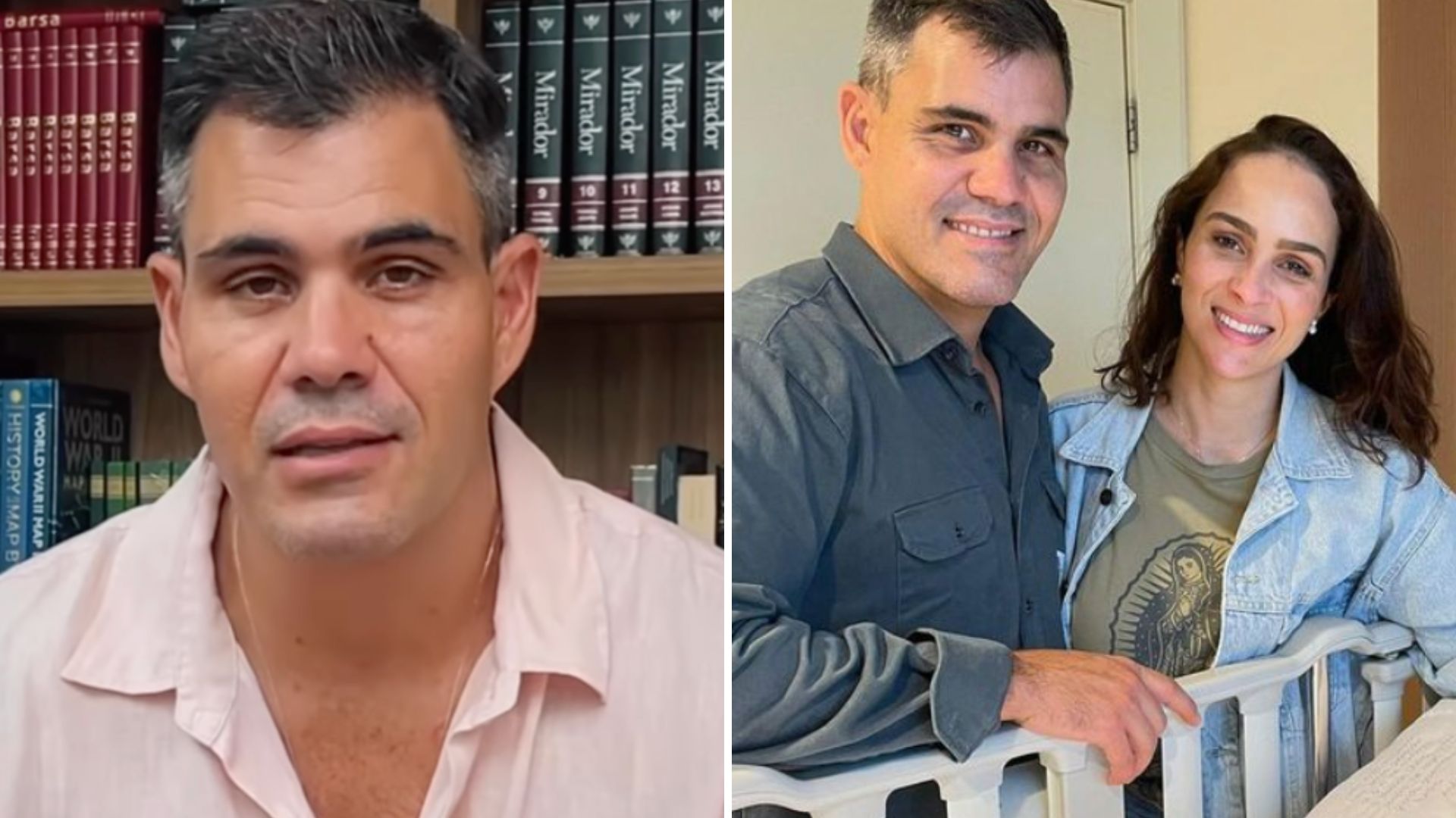 Juliano Cazarré revela que está há seis meses sem transar com a esposa: “Revezando”