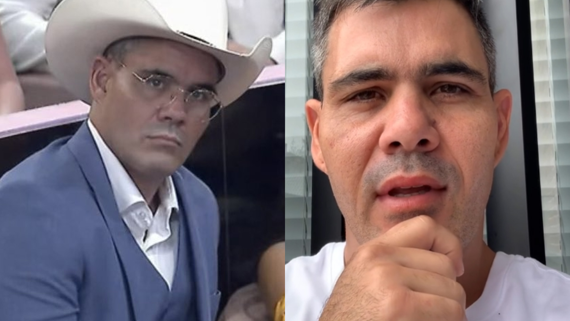 Juliano Cazarré explica expressão séria no ‘Melhores do Ano’: “Discursinho político”