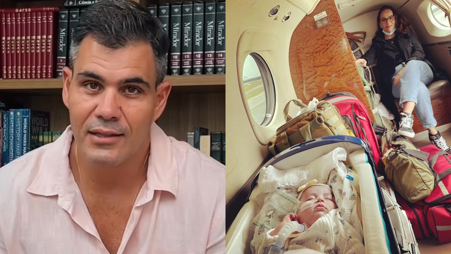 Juliano Cazarré faz desabafo após filha ser transferida de hospital: “Estamos focados”