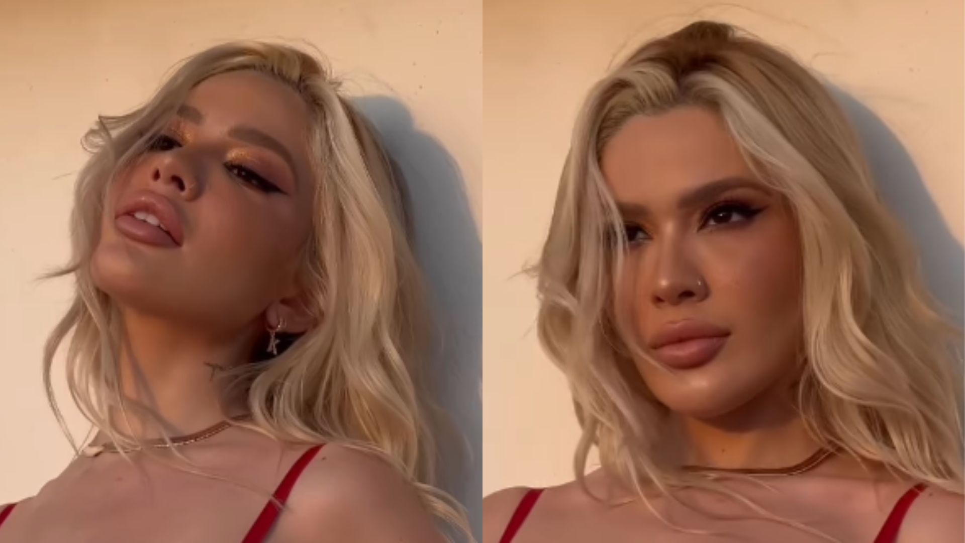 Karoline Lima exibe corpão em lingerie natalina e internautas vão à loucura: “Que gata”