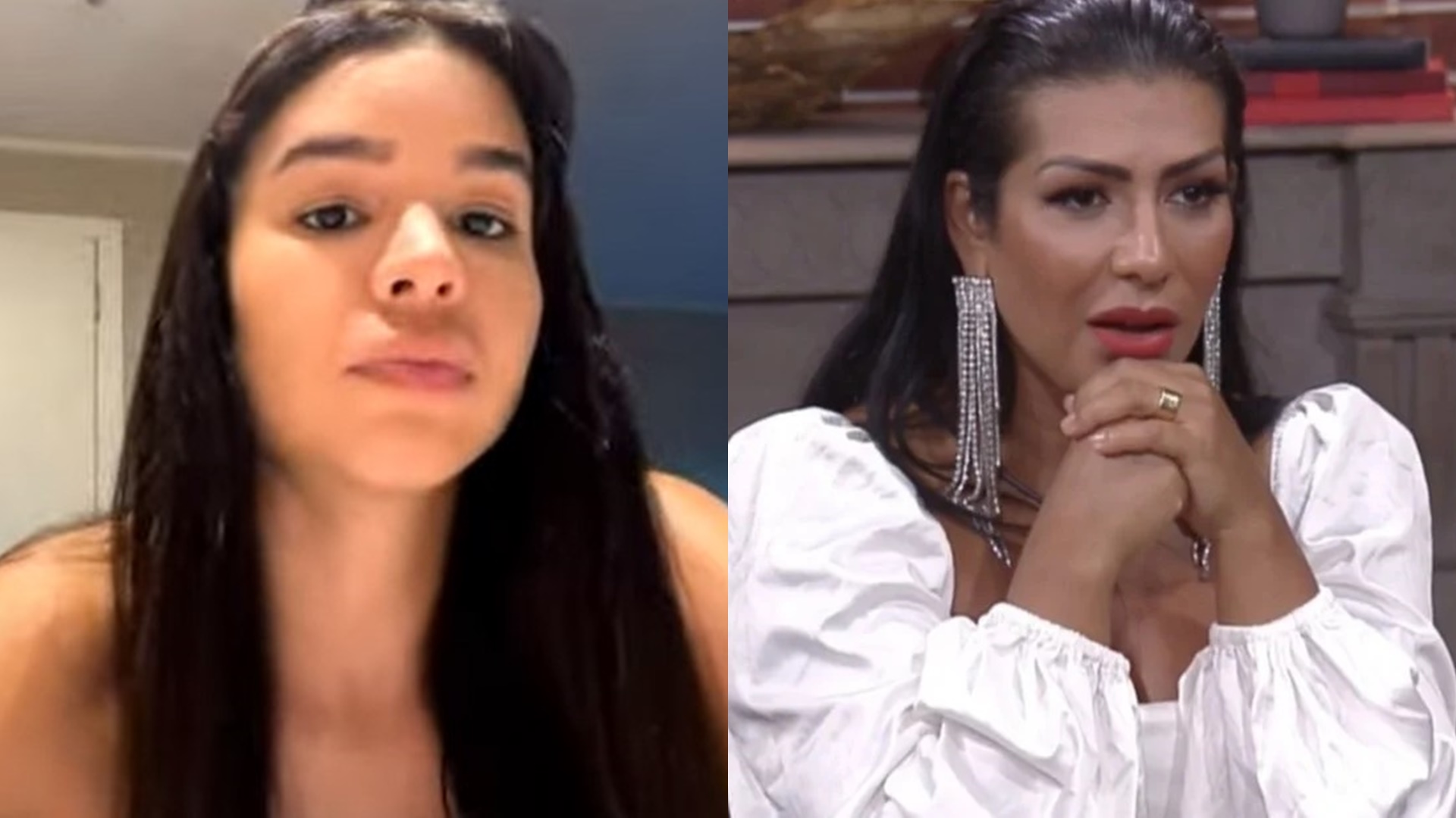 Kerline se nega a cumprimentar Moranguinho após A Fazenda: “Fofoqueira do caramba”