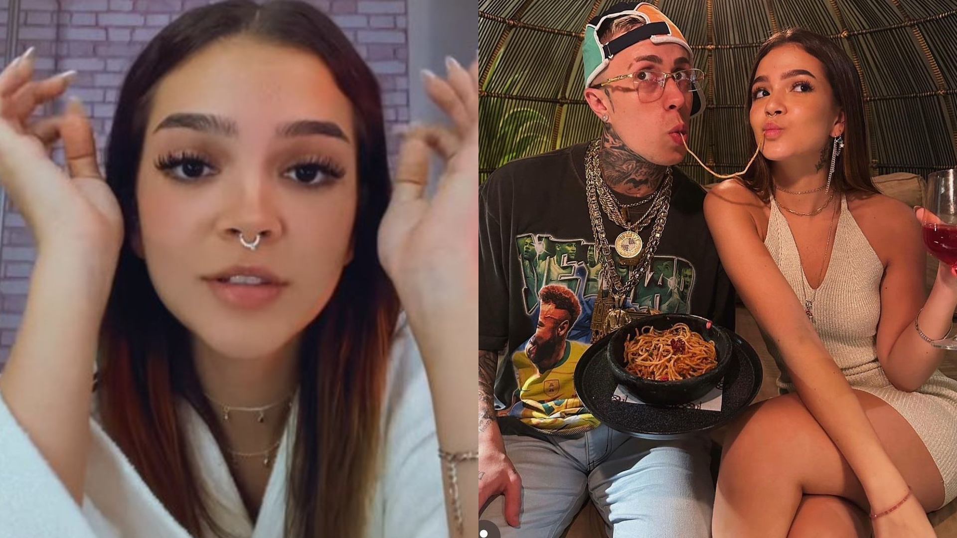 Após alertar possível gravidez, sensitiva prevê filho de Mel Maia e MC Daniel: “Será lindo”