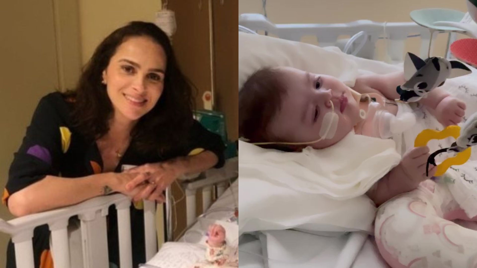 Letícia Cazarré celebra recuperação da filha após angústia: “Ficou paralisada”