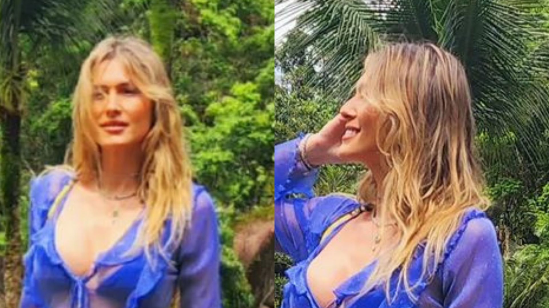 Lívia Andrade exibe corpão em look transparente e internautas babam: “Exuberante”