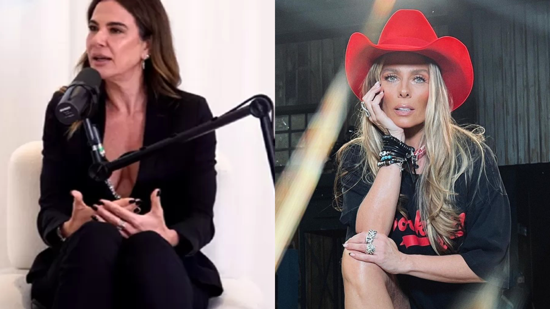 Sincera, Luciana Gimenez comenta relação com Adriane Galisteu: “Não sei se gosto”