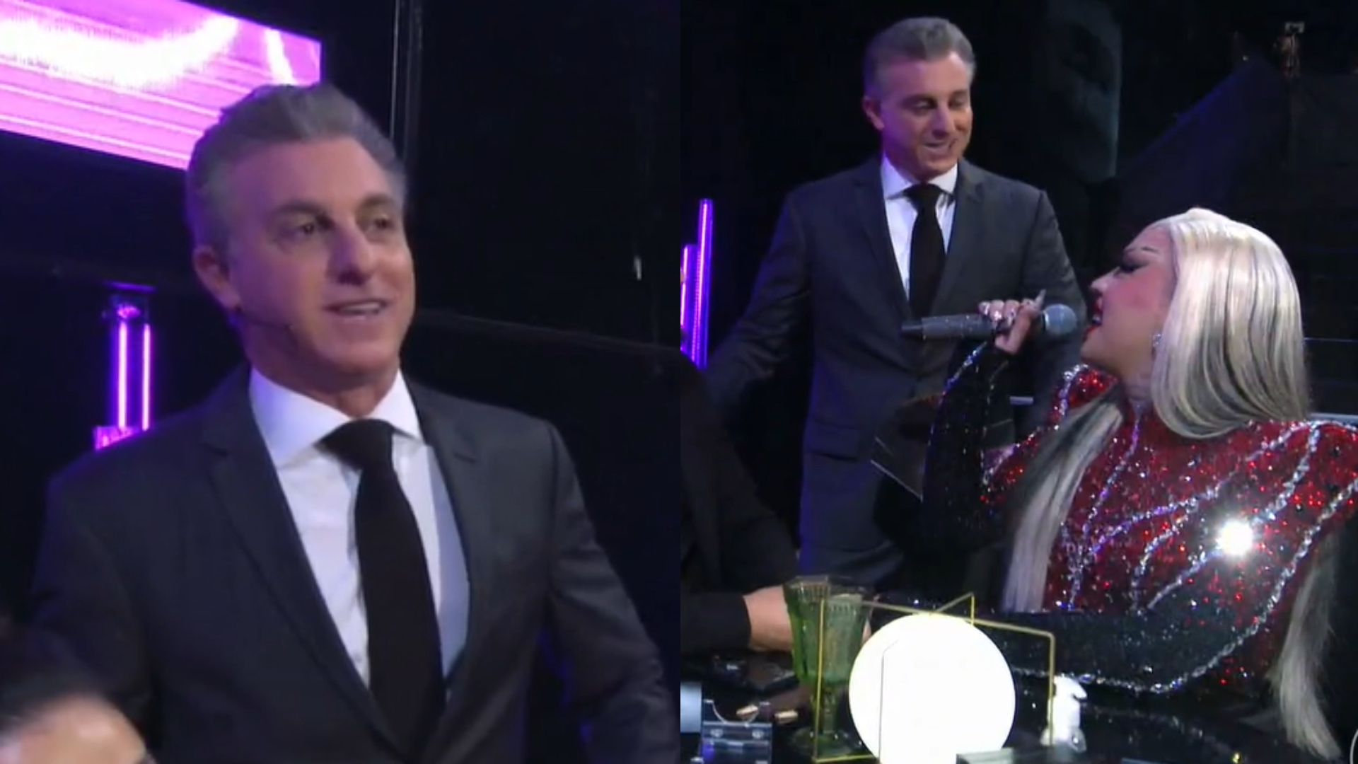 Luciano Huck dá ultimato em Gloria Groove no ‘Domingão’: “Não fala nada”