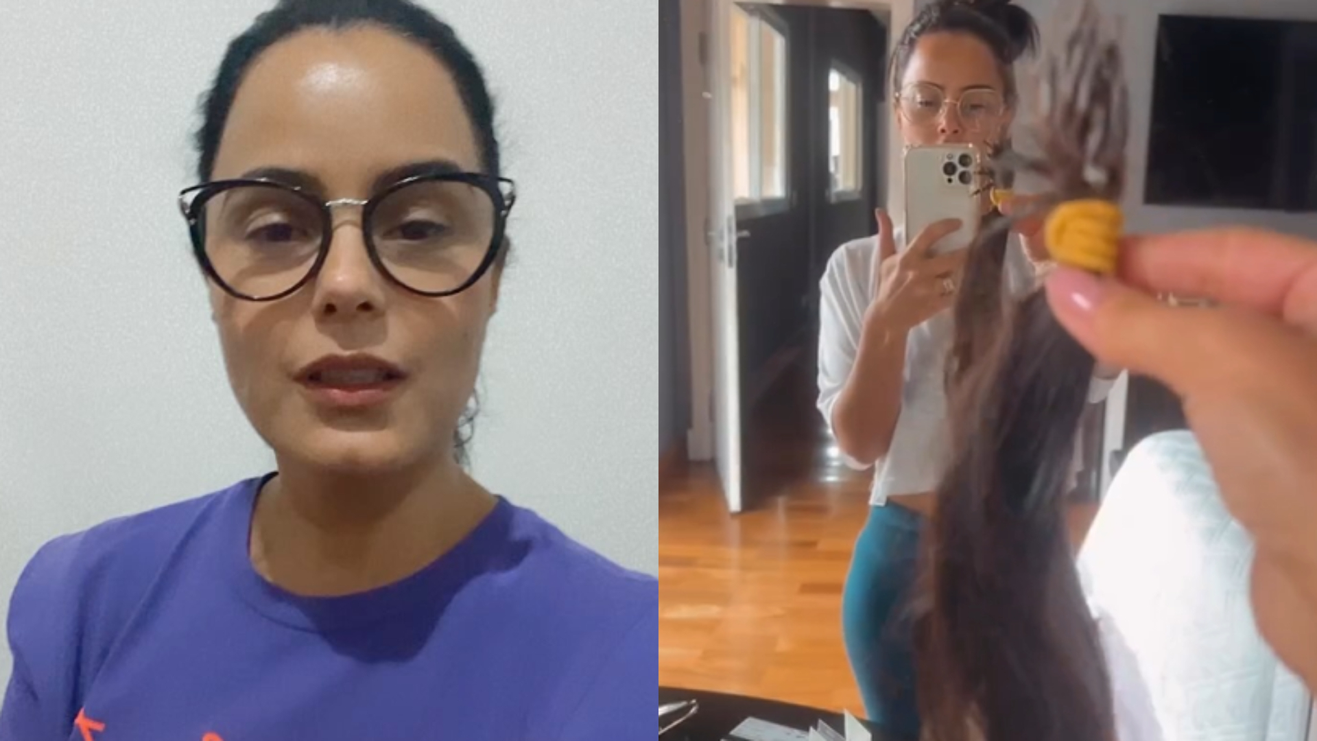 Apontada como esposa traída de comentarista, Luciele di Camargo rebate: “Parece”