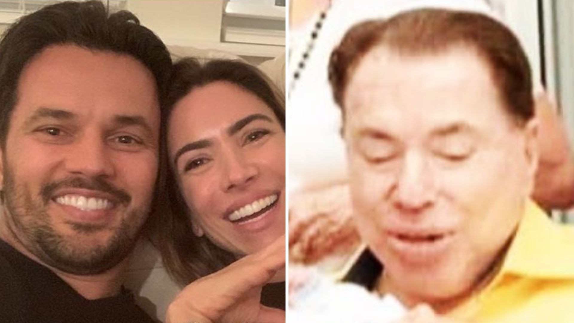 Marido de Patrícia Abravanel resgata clique para celebrar aniversário de Silvio Santos: “Inspira”