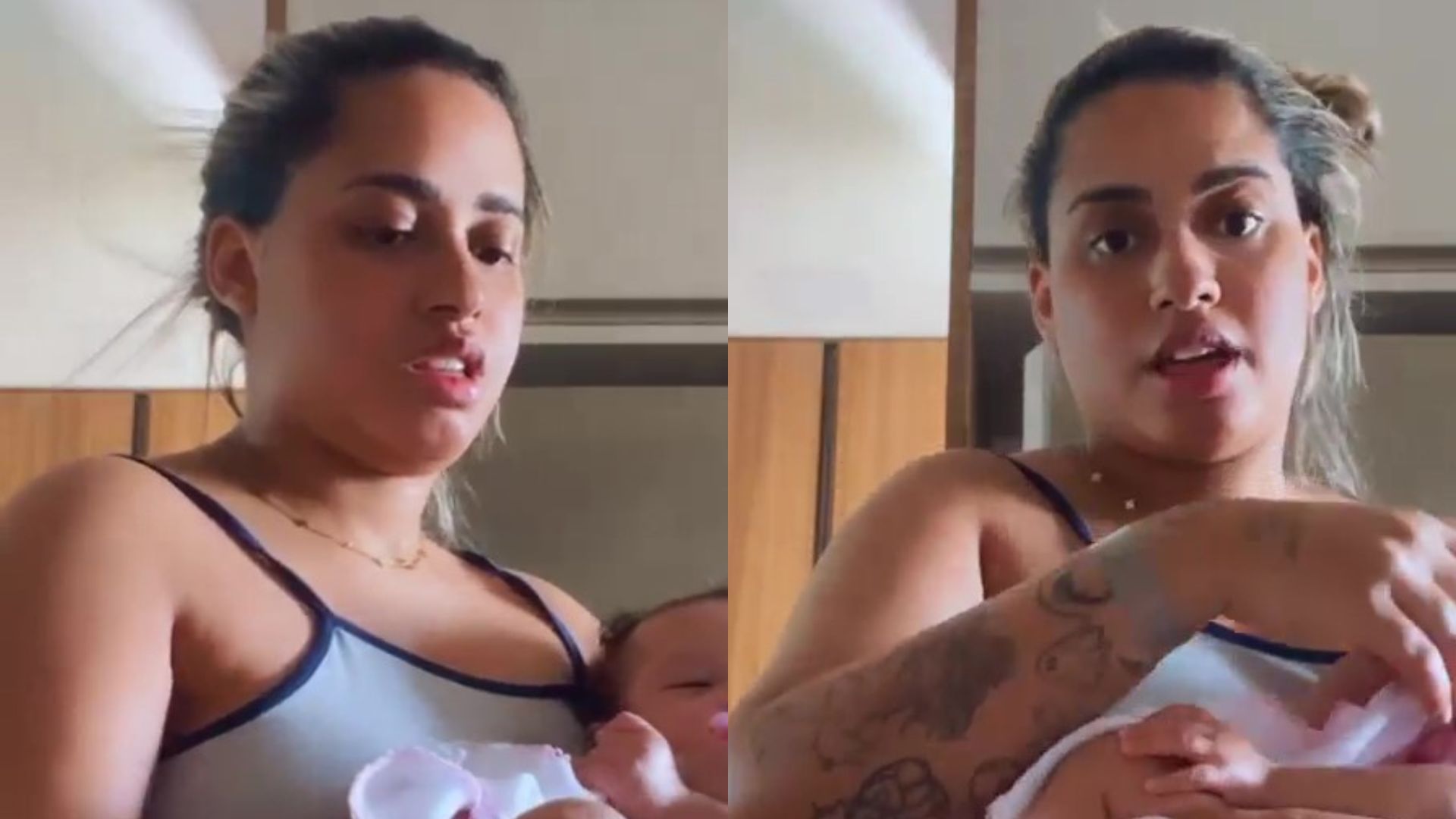 MC Loma desabafa sobre problema de saúde da filha de três meses: “É triste”