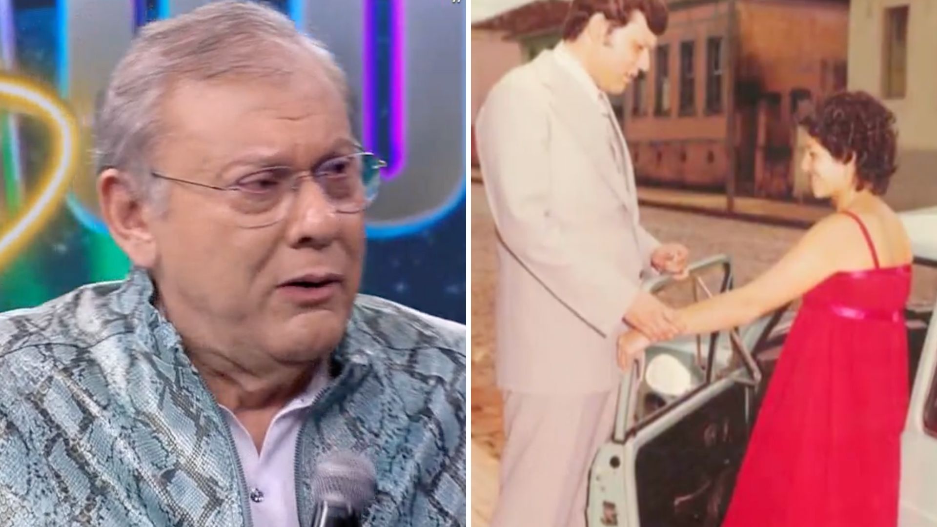 Milton Neves chora ao falar da morte da esposa pela primeira vez: “Mulher extraordinária”