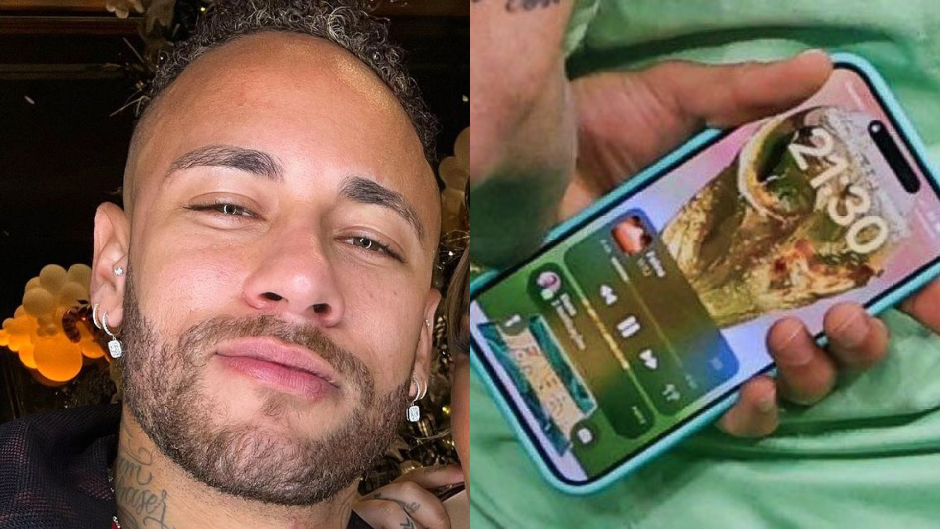 Neymar tem mensagem vazada e web especula quem mandou: “Bruna?”