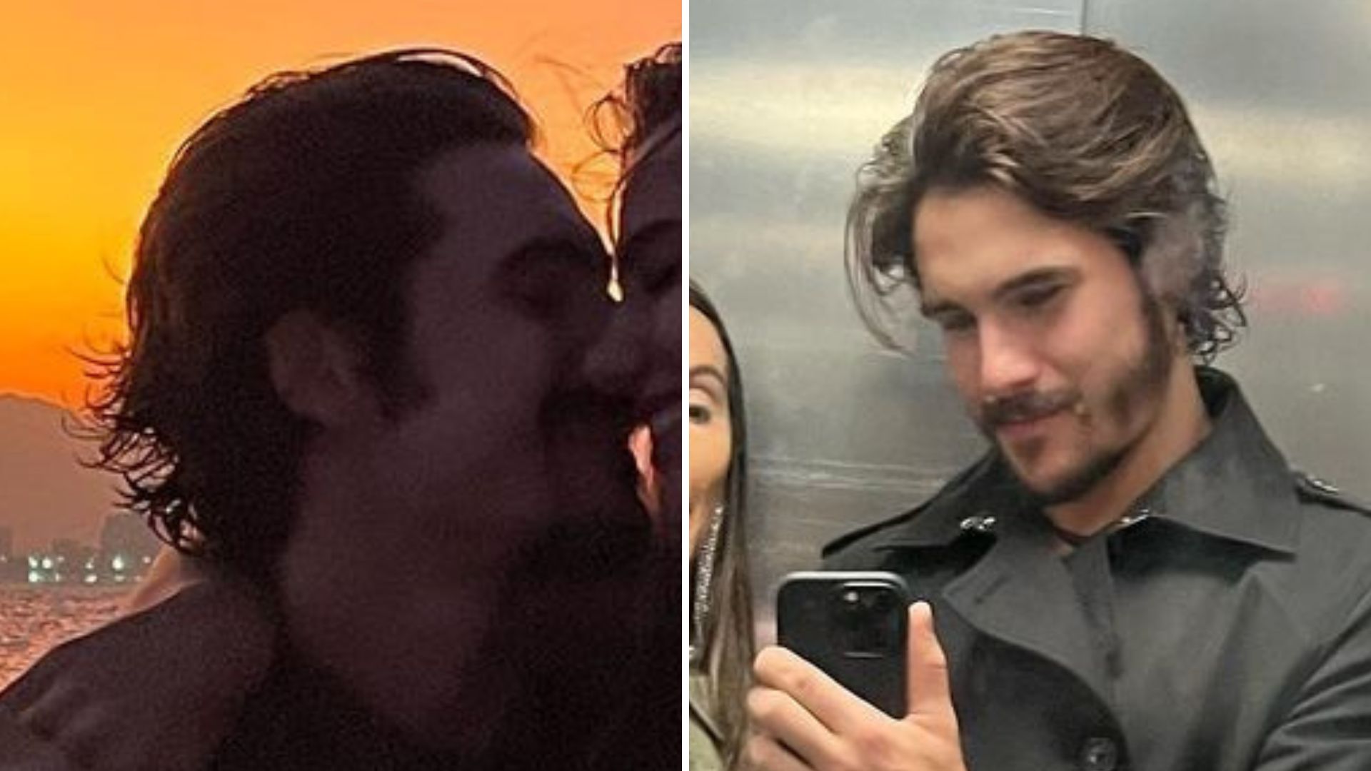 Nicolas Prattes surge agarradinho com namorada e se declara: “Te amo”