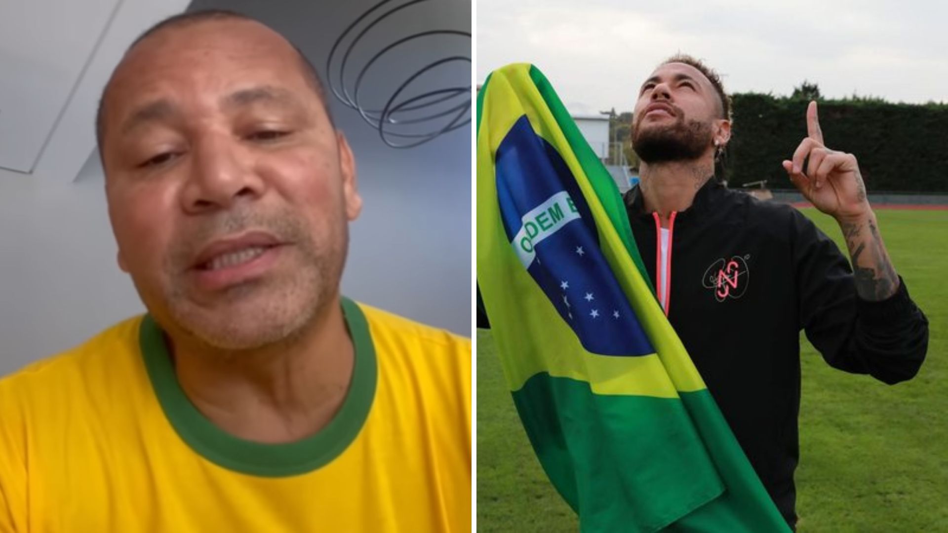 Mesmo sem a chance do hexa, pai de Neymar comemora gol histórico: “Os maiores artilheiros”