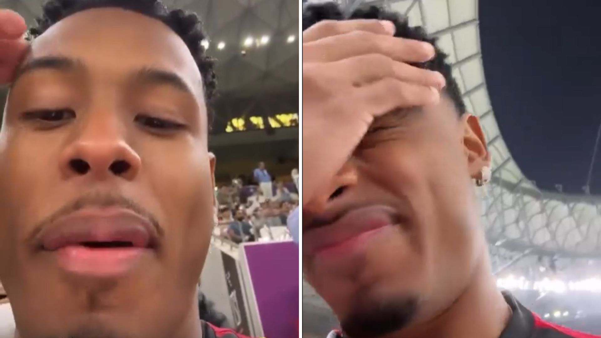 Paulo André não segura as lágrimas ao assistir à semifinal da Copa: “Tinha que ser a gente”