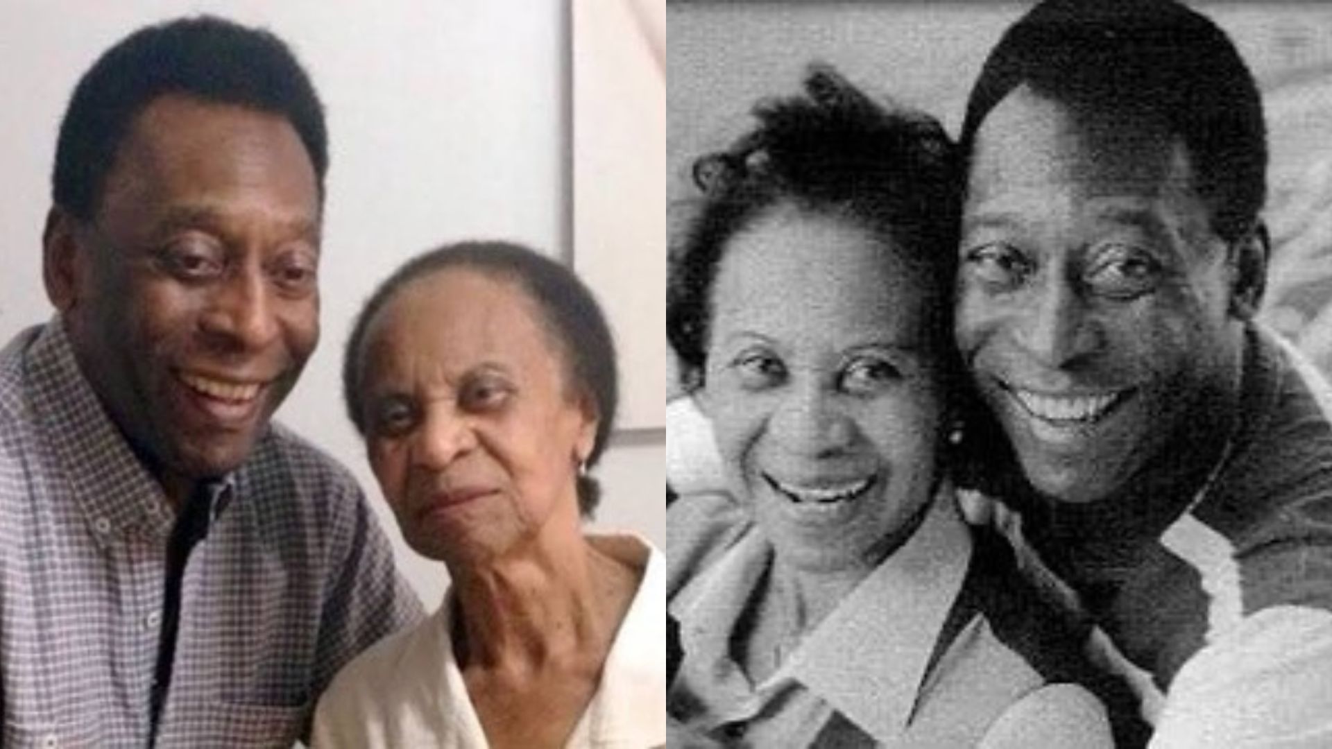 Pelé celebrou os 100 anos da sua mãe antes de falecer e fez homenagem: “Muita emoção”