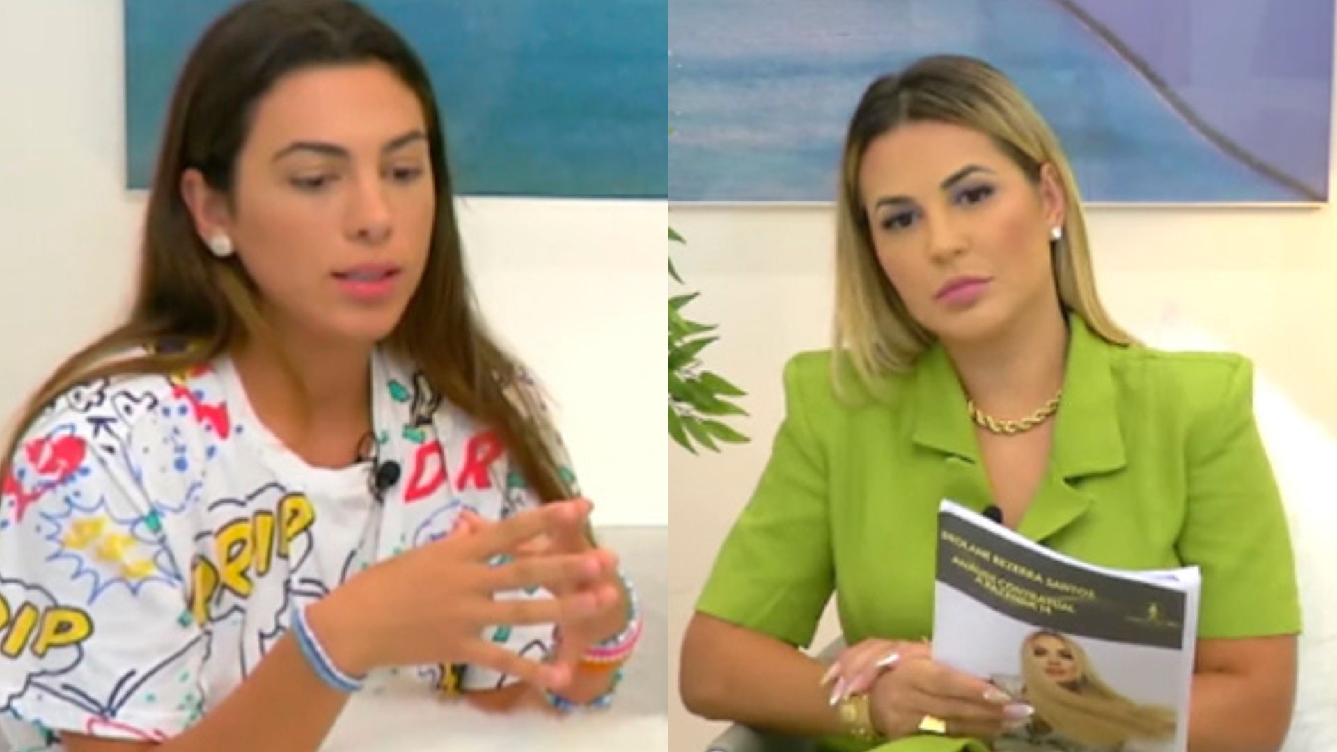 Ao lado de Deolane, Pétala revela ter sido enganada por psicóloga de ‘A Fazenda 14’: “Machucou”