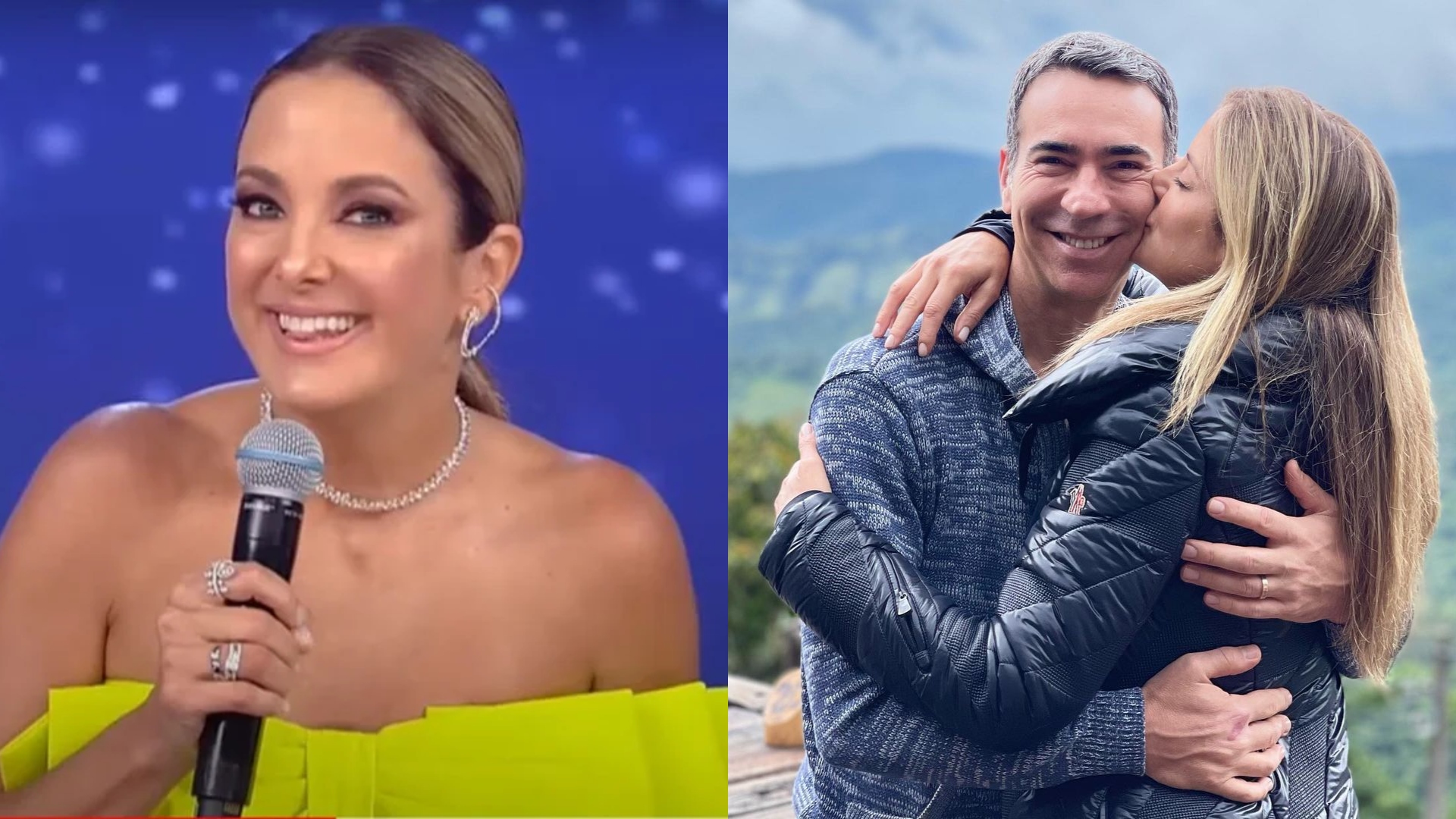Ticiane Pinheiro ganha presente sexy no amigo secreto da Record e pensa no marido: “É paixão”