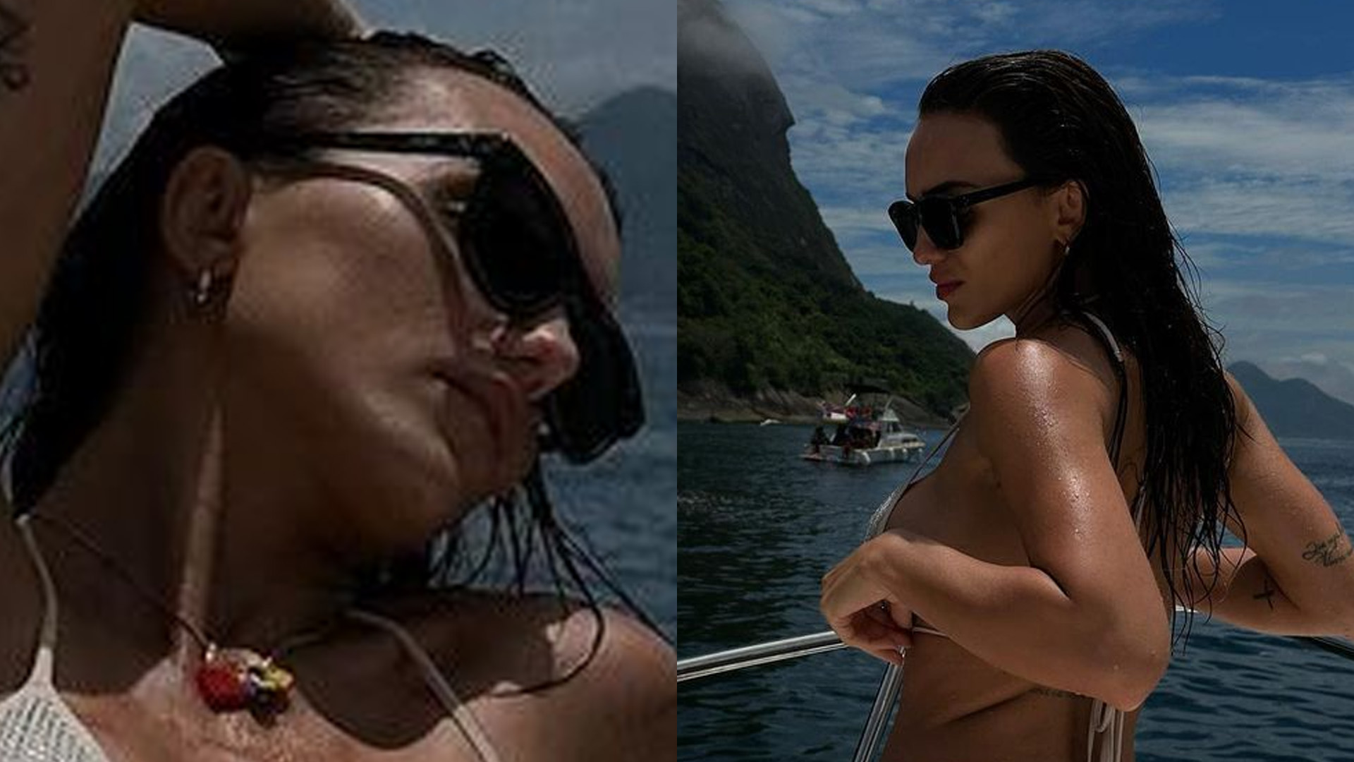 Traída bela brisa, Rafa Kalimann mostra demais em biquíni molhado: “Gostosona”