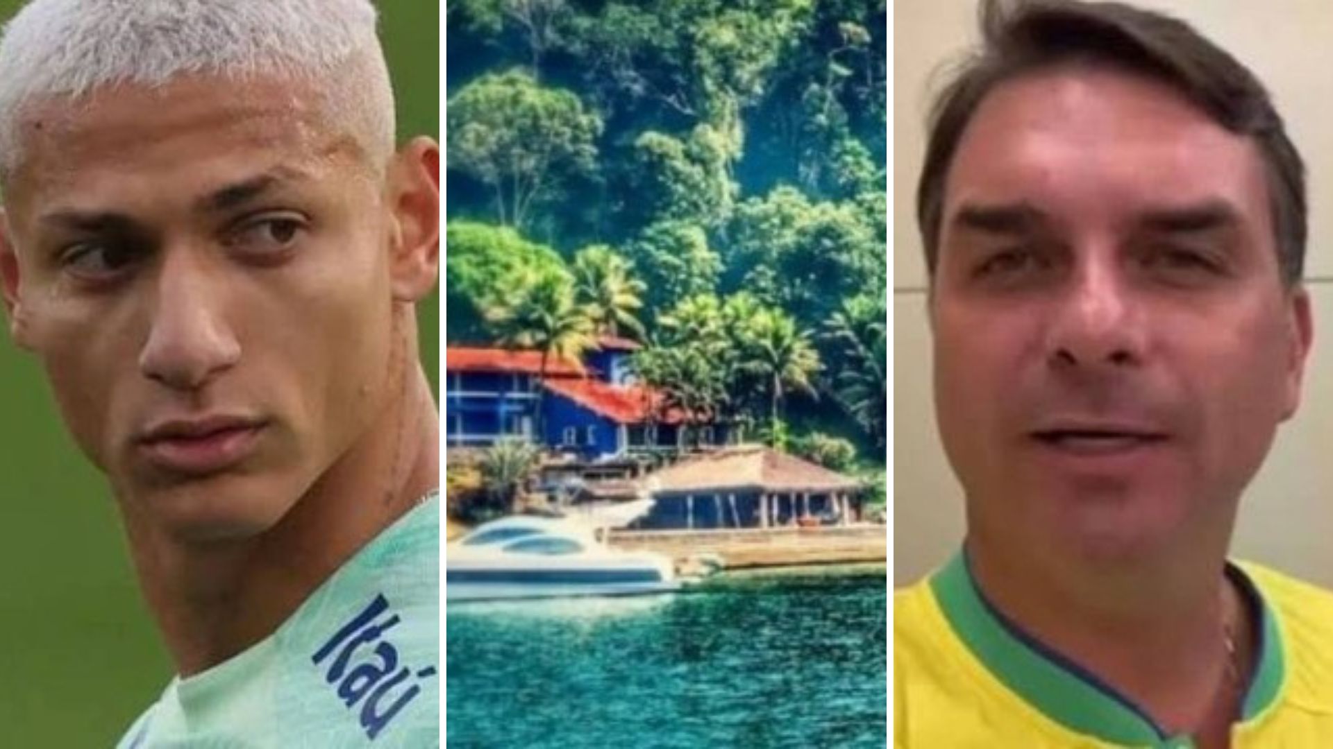 Pagou e não levou! Richarlison disputa mansão de R$ 10 milhões com amigo de Flávio Bolsonaro