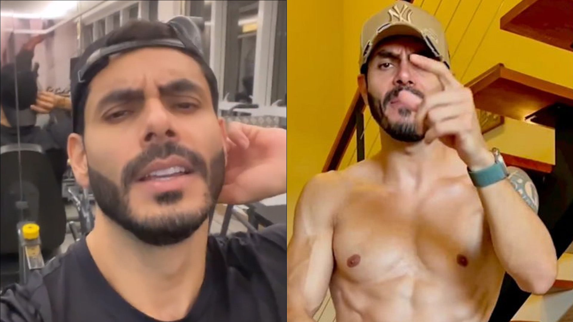 Ex-BBB Rodolffo se pronuncia após fãs apontarem excesso de magreza: “Incomodado”