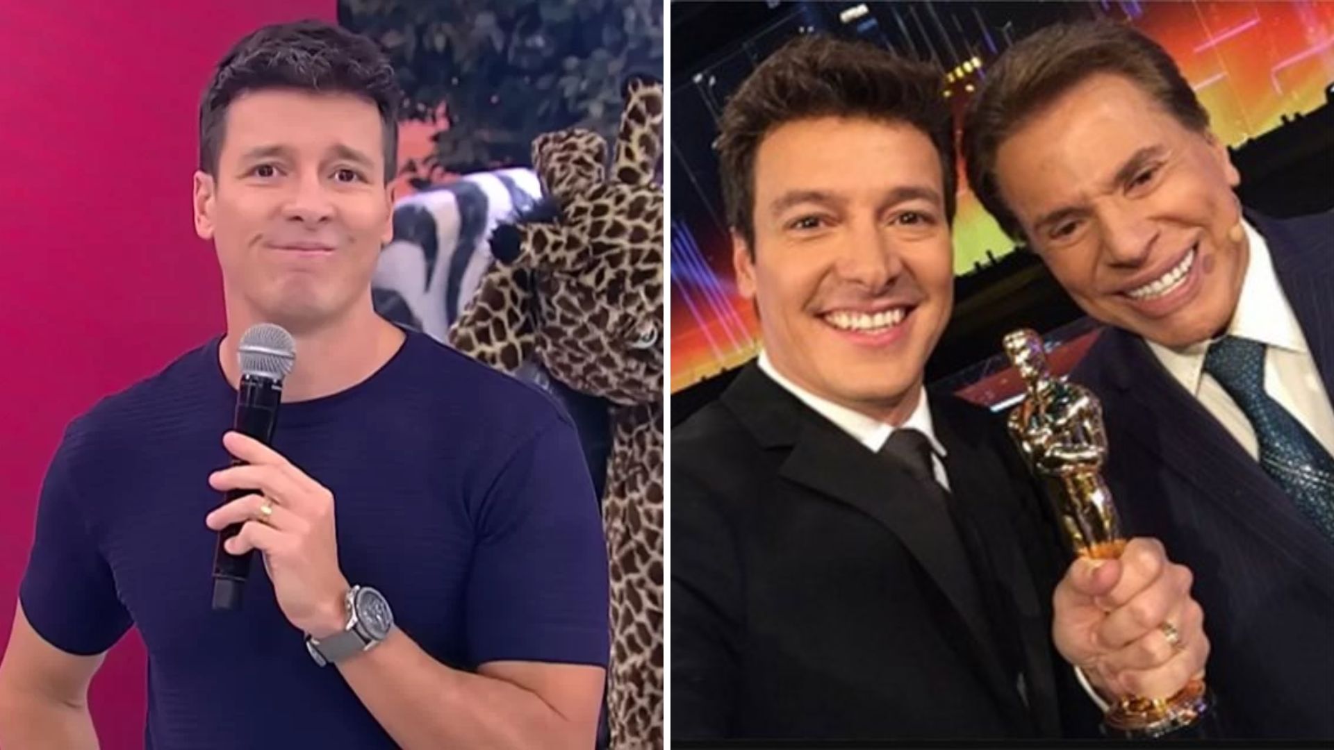 Após imprevisto com a Record, Silvio Santos tenta puxar Rodrigo Faro, mas filhas impedem