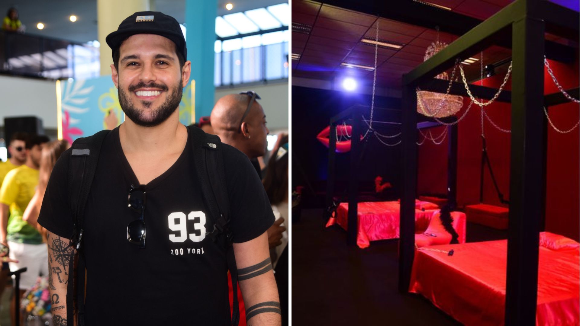 Fim do mistério! Saiba com quem Rodrigo Mussi foi para quarto picante da Farofa da Gkay