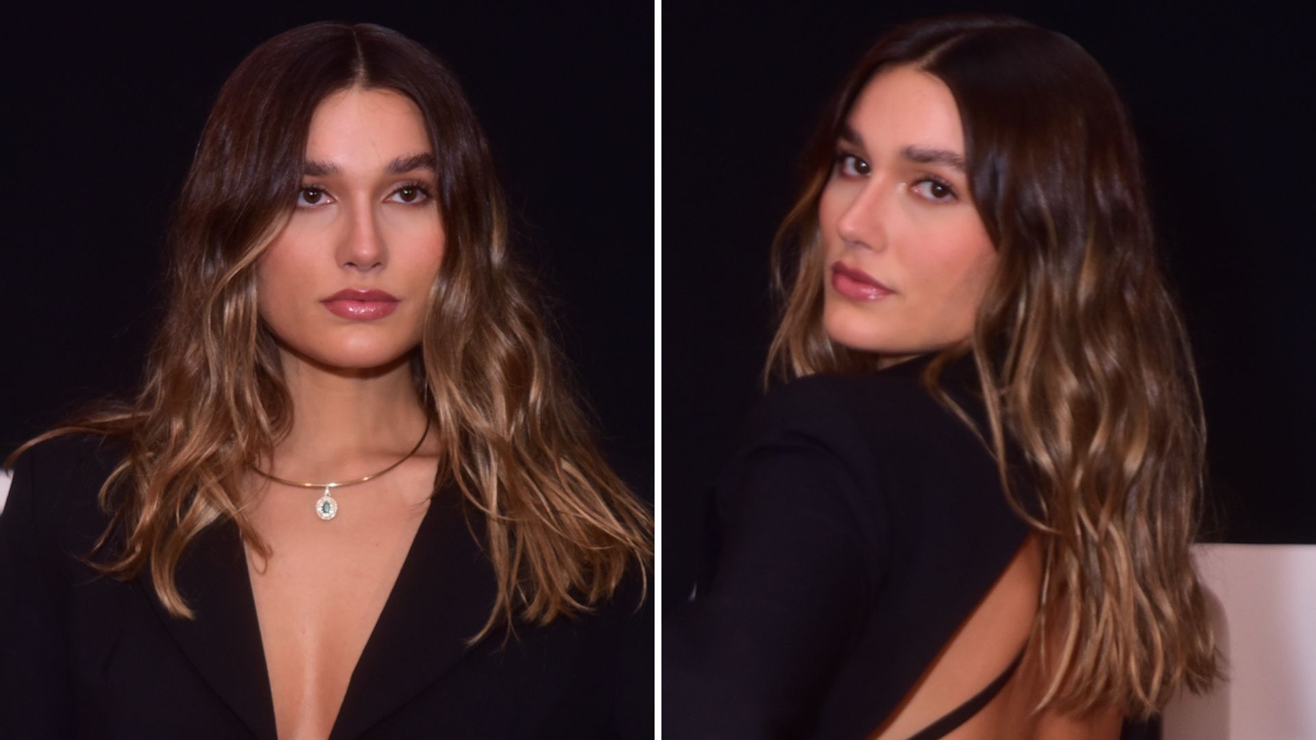 Roubou a cena! Sasha Meneghel escandaliza em evento de gala com decotaço e costas nuas