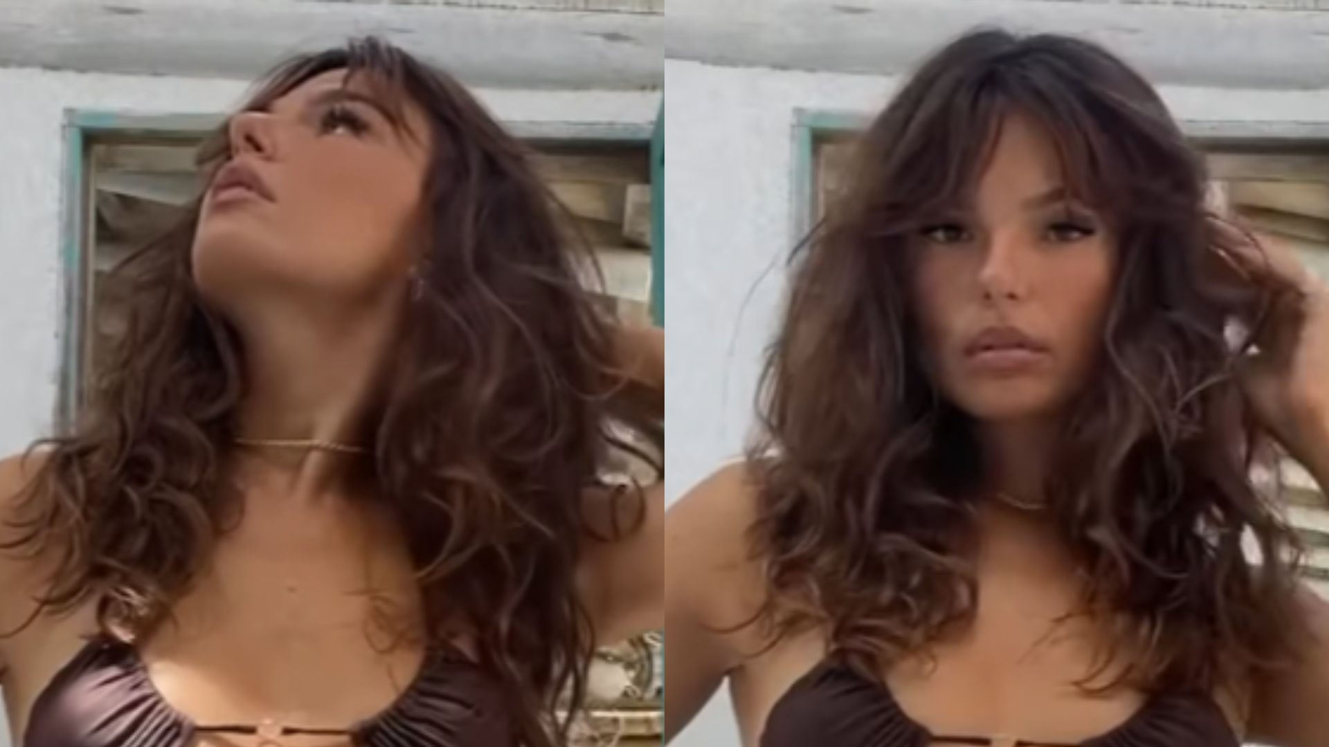 Solteira, Isis Valverde exibe barriga zerada em biquíni pequeno e web não resiste: “Deusa”