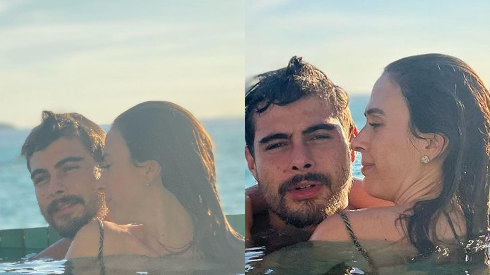 Tatá Werneck recebe “chega mais” de Rafa Vitti na piscina e dispara: “Enr*bada”