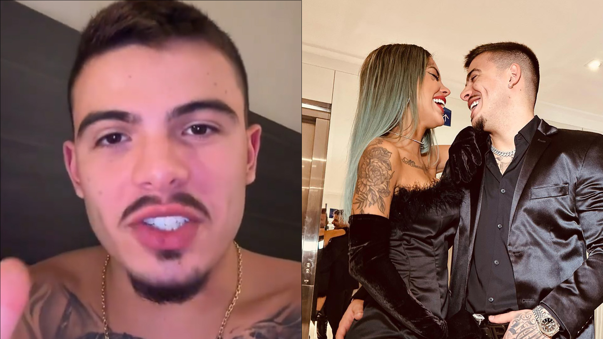 Ex-Fazenda Thomaz Costa promete ‘vazar’ foto íntima com Tati Zaqui: “Vou postar”