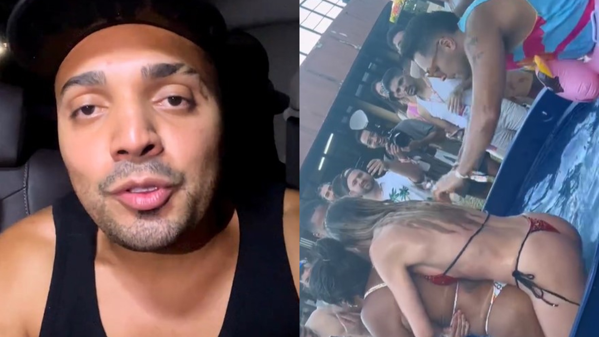 Tirullipa implora perdão após ser expulso da Farofa da Gkay por assédio: “Me excedi”