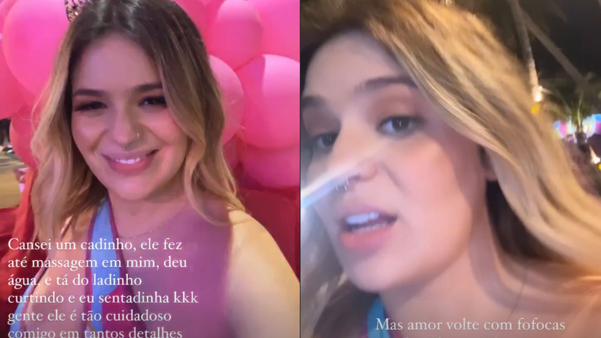 Passando a coroa: Viih Tube deixa pegação de lado e curte festa com Eli: “Fez até massagem”
