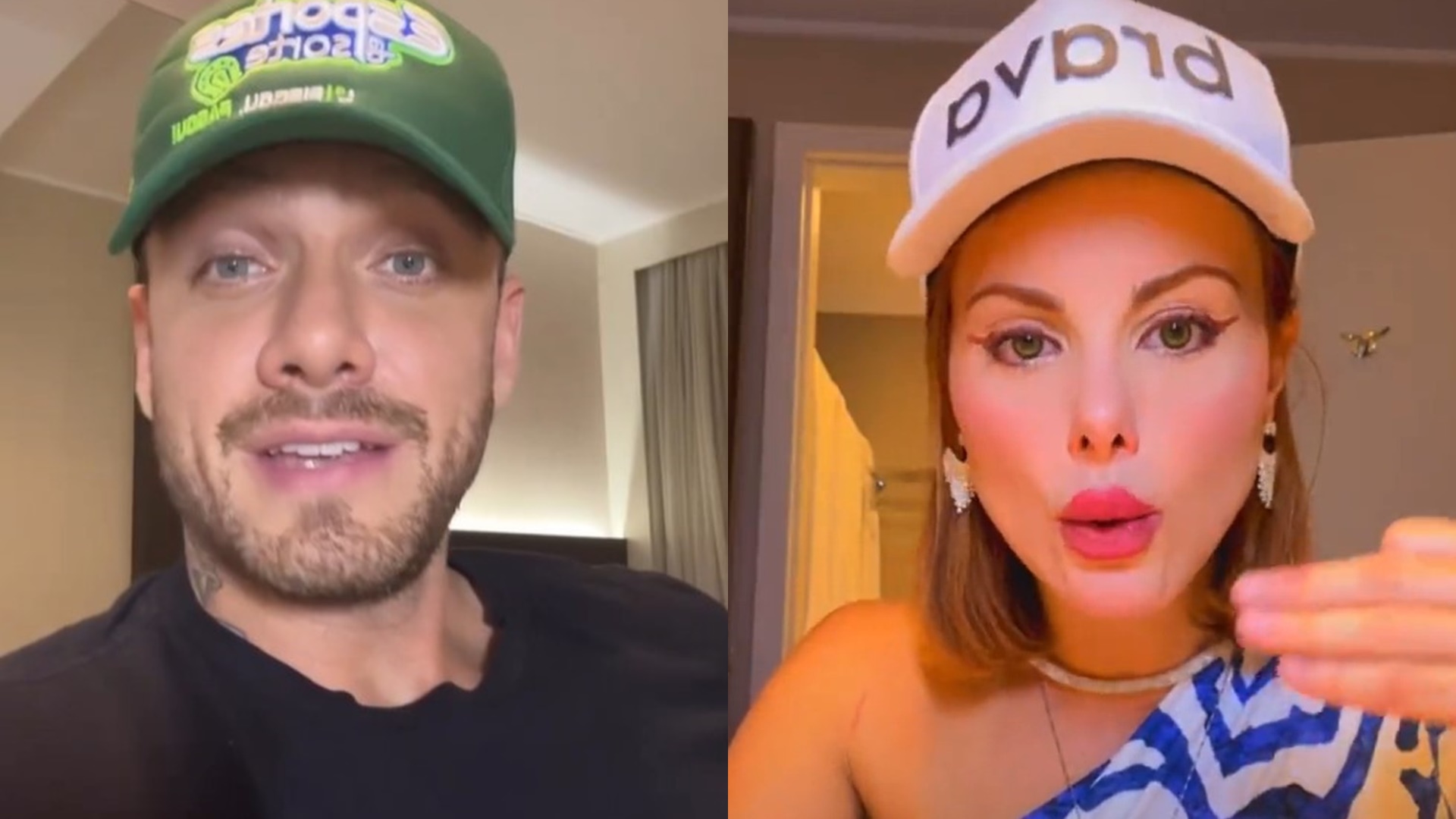 Vini Buttel rebate ataque de Deborah e debocha: “Nem a Galisteu ficou do lado dela”