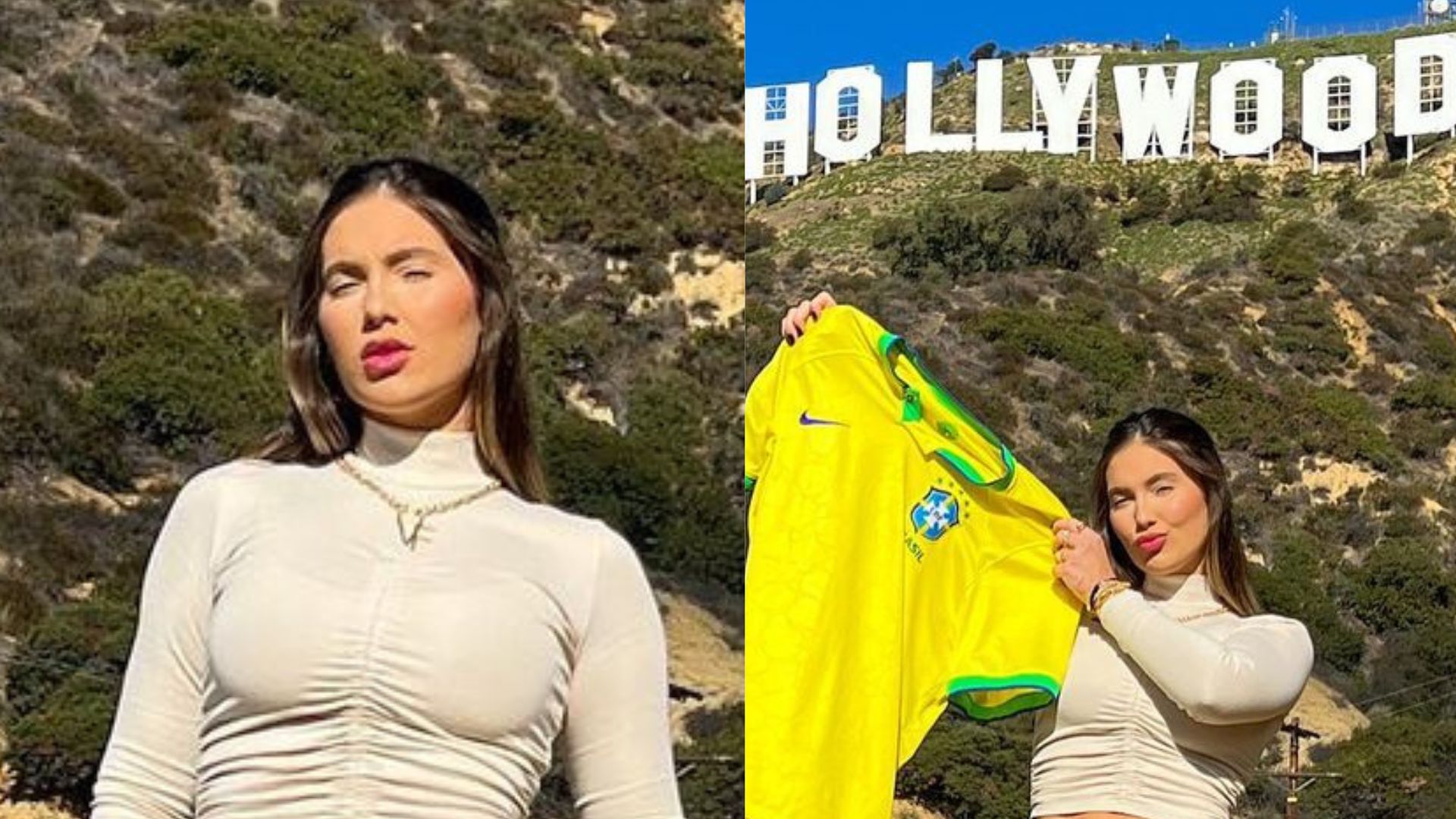Virgínia Fonseca exibe barriguinha trincada e comemora gol do Brasil em Hollywood: “Gata”