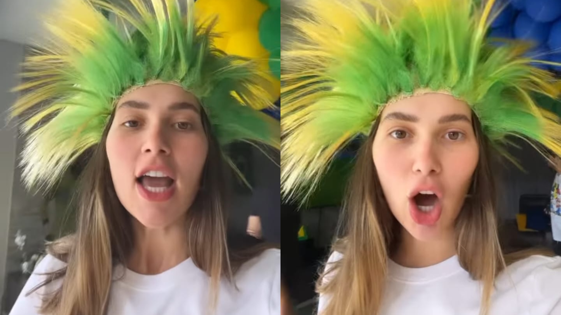 Virginia Fonseca brinca e explica ausência de Neymar no jogo da Seleção Brasileira: “Ele está aqui”