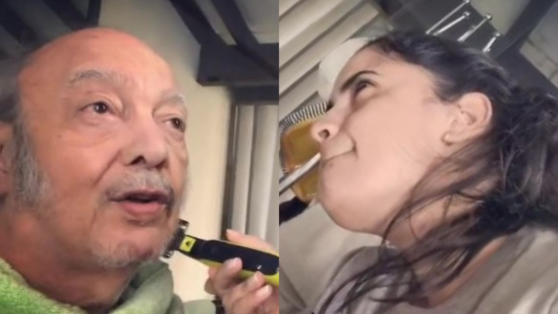 Viúva de Erasmo Carlos resgata vídeo fazendo a barba do cantor e lamenta: “Faz falta”