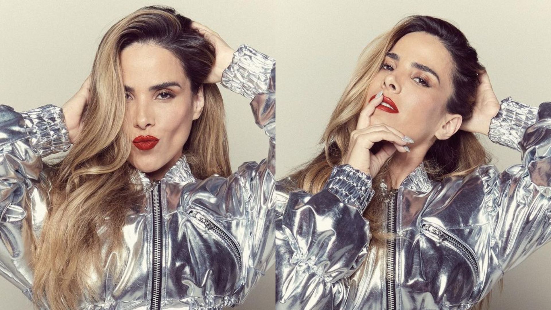 Wanessa elege look espelhado com calça coladinha e mostra barriga sarada: “Gata”