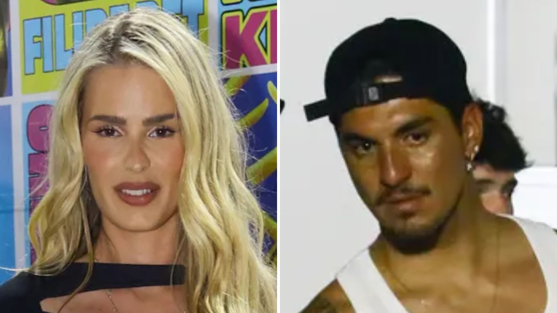 Yasmin Brunet e Gabriel Medina são flagrados no mesmo festival no Rio