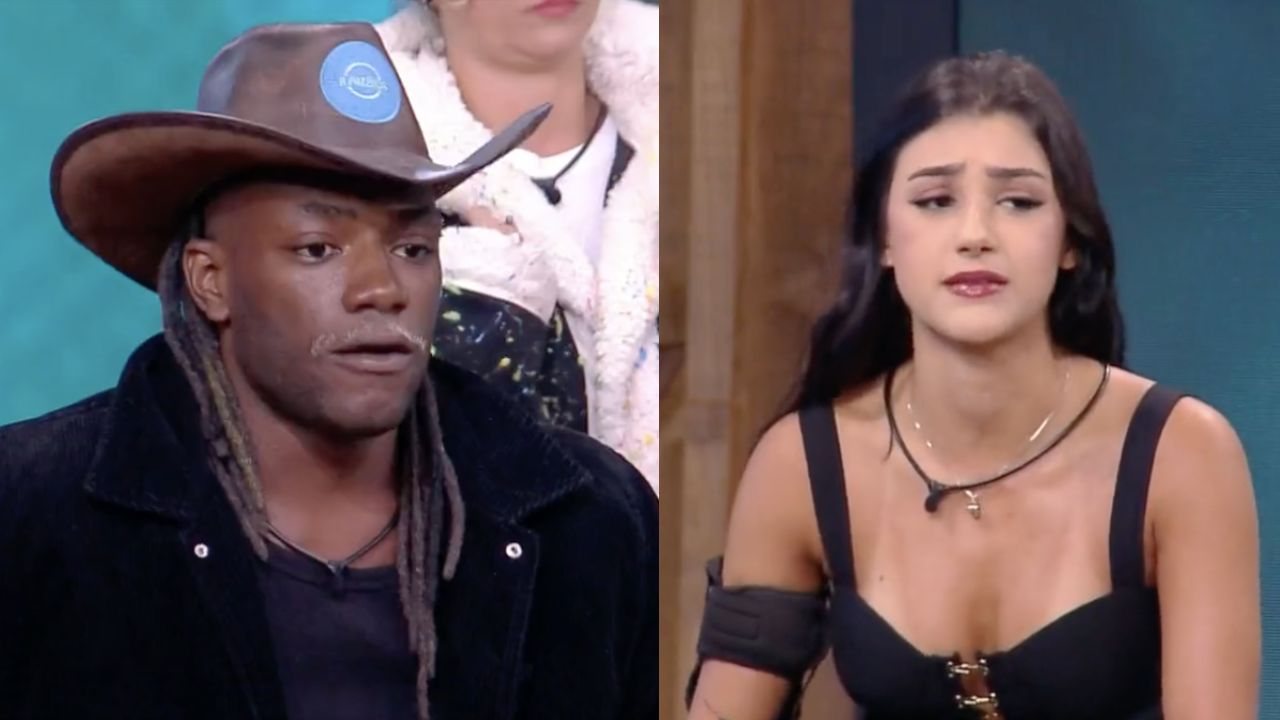 A Fazenda 14: Pelé indica Bia Miranda pra roça afirmando que a peoa é uma de suas inimizades no jogo