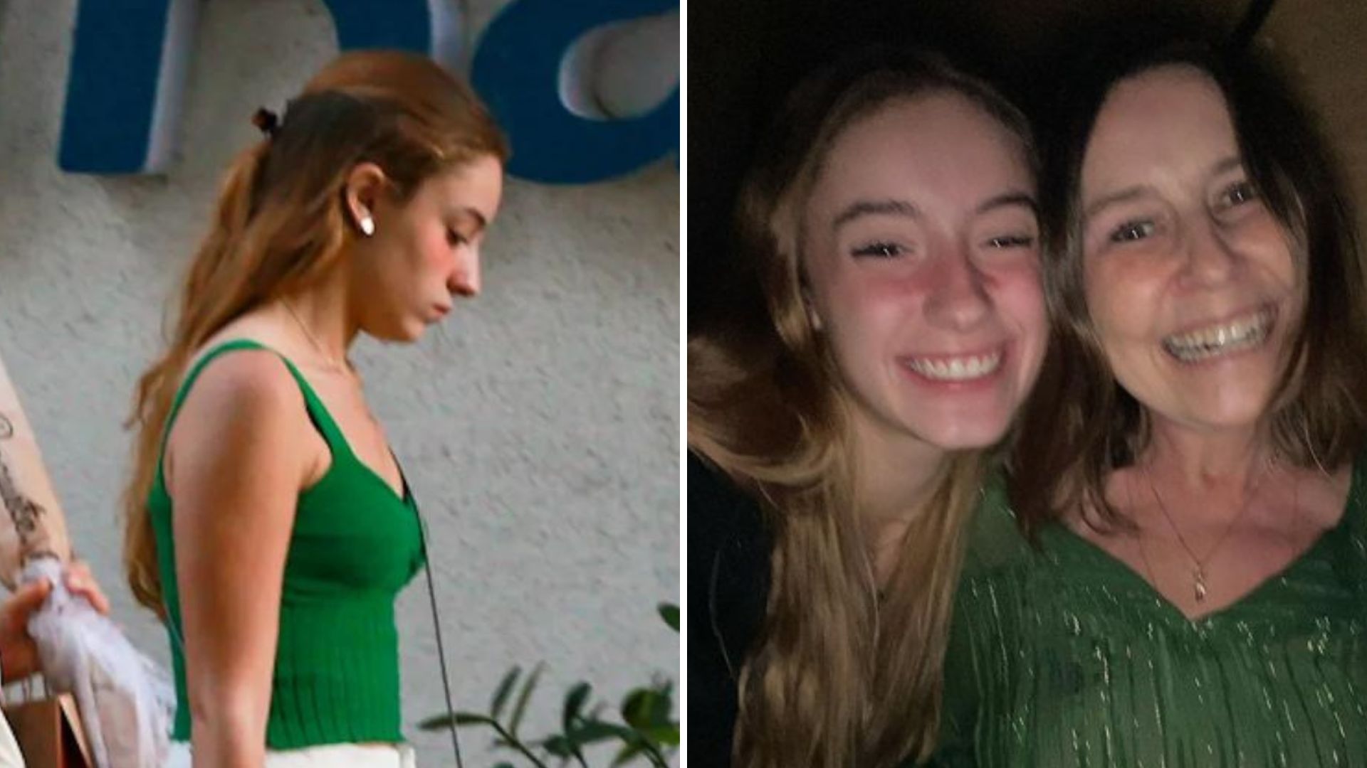 Abatida, filha de Susana Naspolini é flagrada com a avó em passeio no Rio de Janeiro
