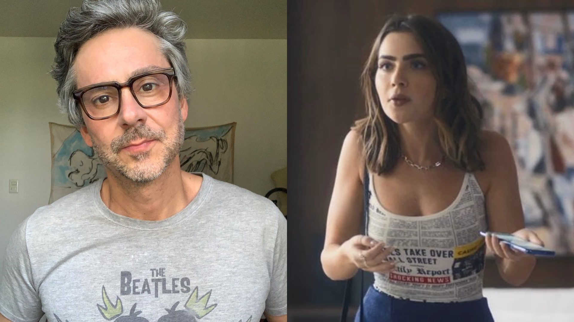 Colegas de elenco, Alexandre Nero curte vídeo debochando da atuação de Jade Picon; confira