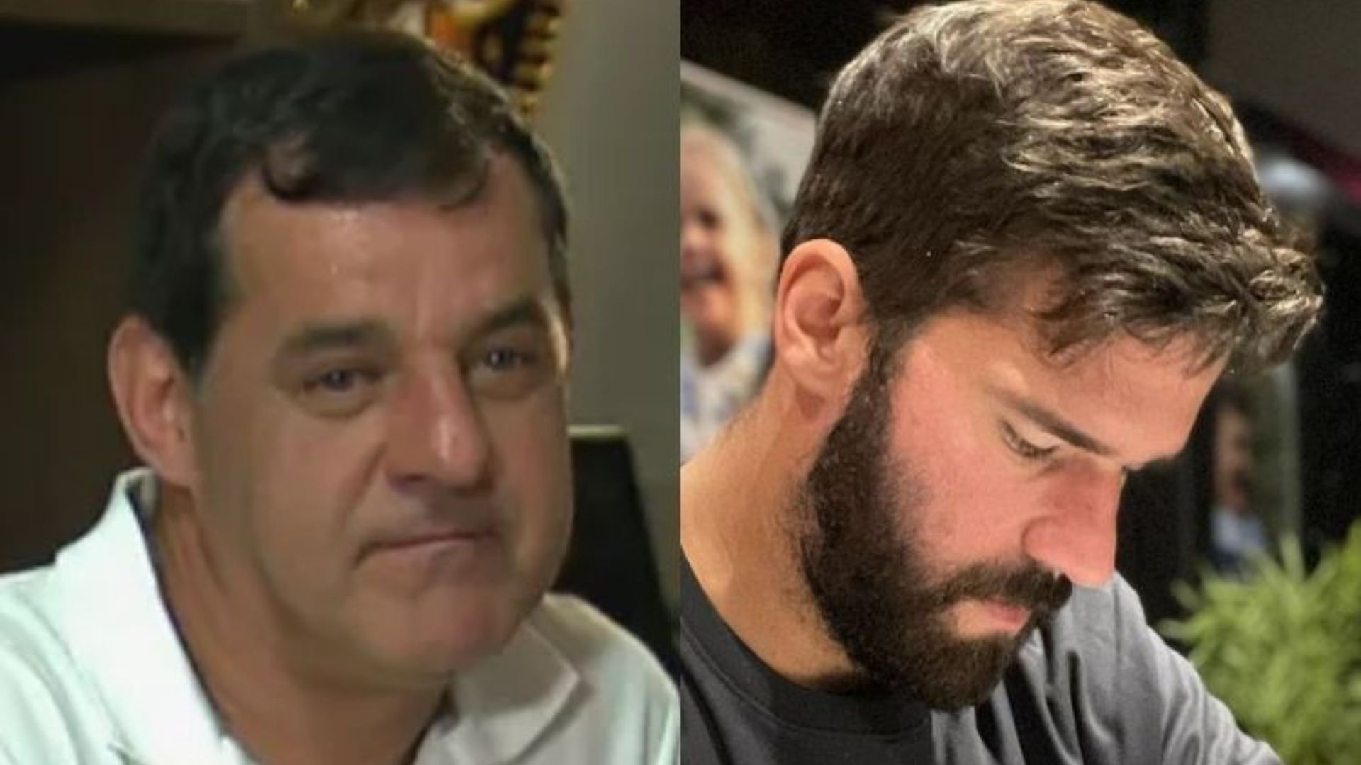 Antes da Copa, goleiro Alisson chorou a morte trágica do pai: “Pedi perdão por muitas coisas”