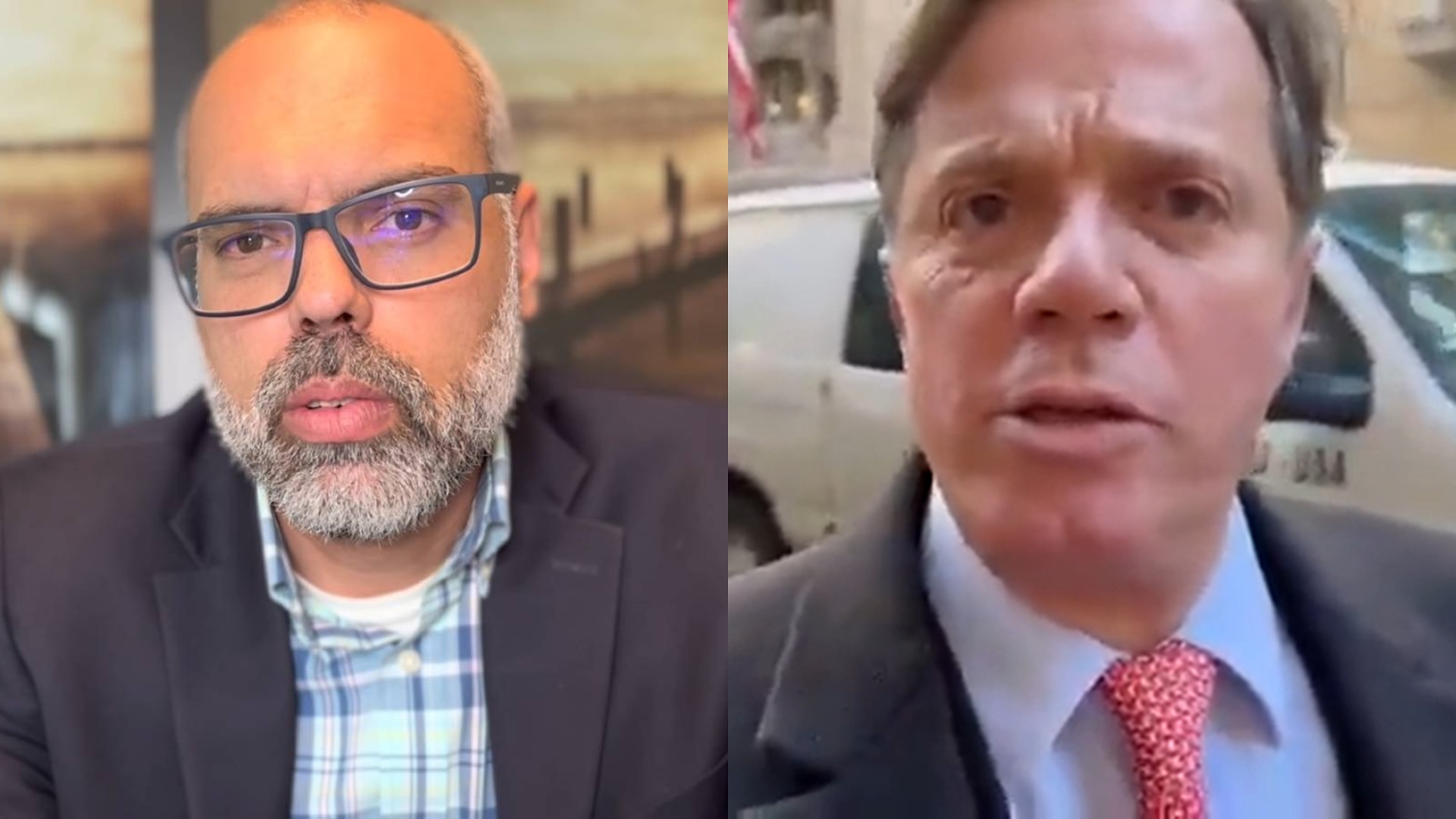 Allan dos Santos confunde brasileiro em NY e inicia barraco na rua: “Vai me bater?”
