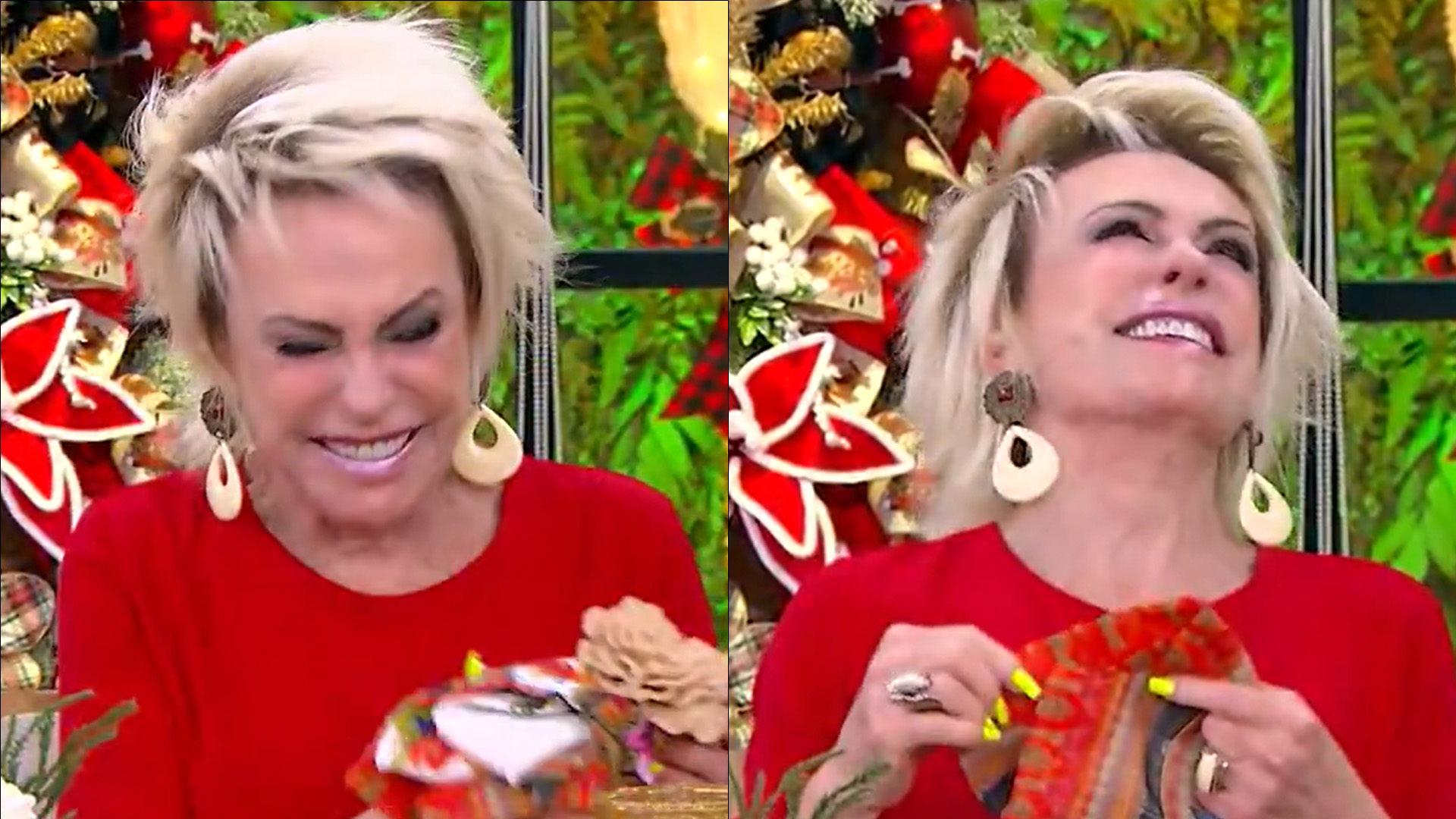 Ana Maria Braga tem crise de riso com nome de jogador de Gana: “Chorando de rir”