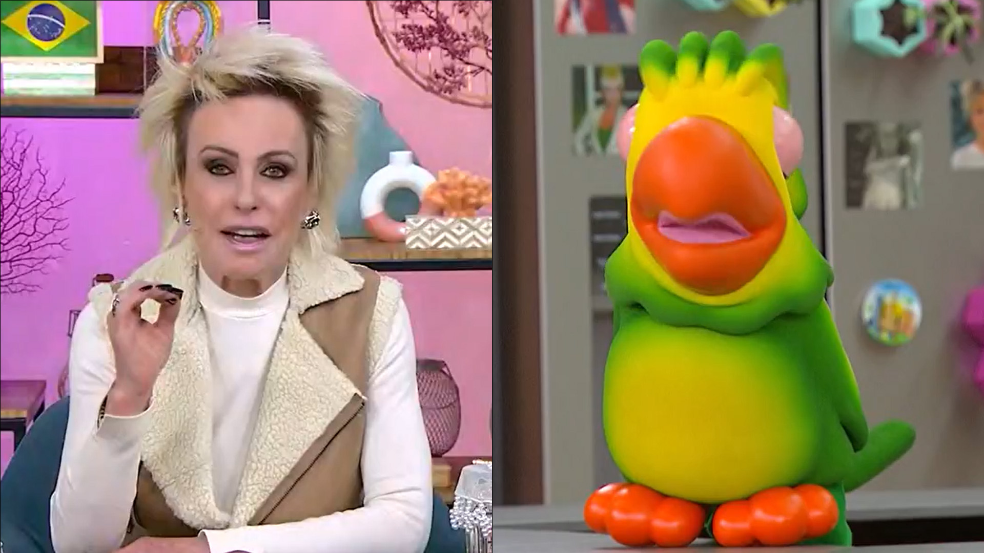 Ana Maria Braga faz pergunta indiscreta e deixa Louro chocado: “Já comeu pereveca?”