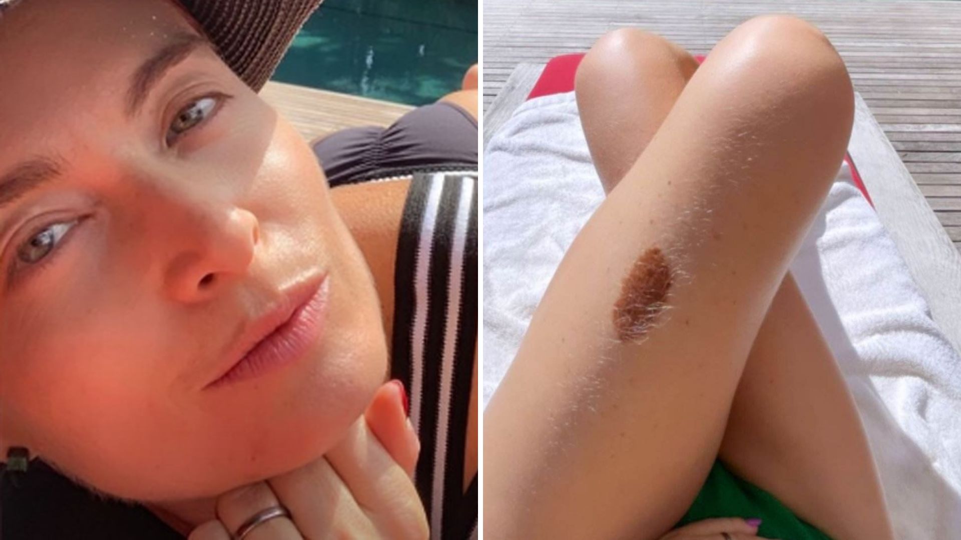 Angélica toma sol com biquíni cavado e exibe corpo perfeito: “Colocando a pinta pra jogo”